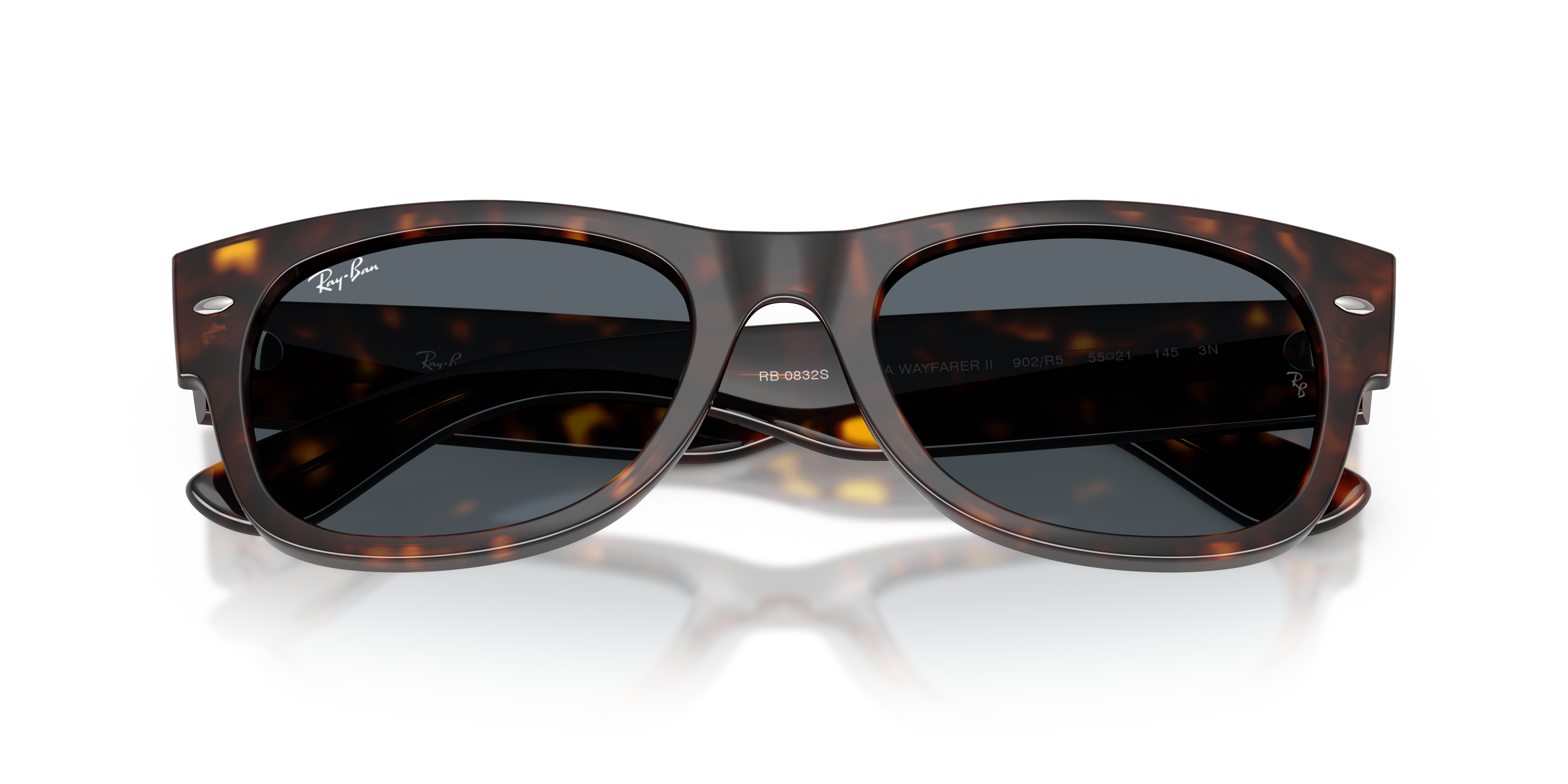 RAY-BAN RB0832S MEGA WAYFARER II 902/R5 55