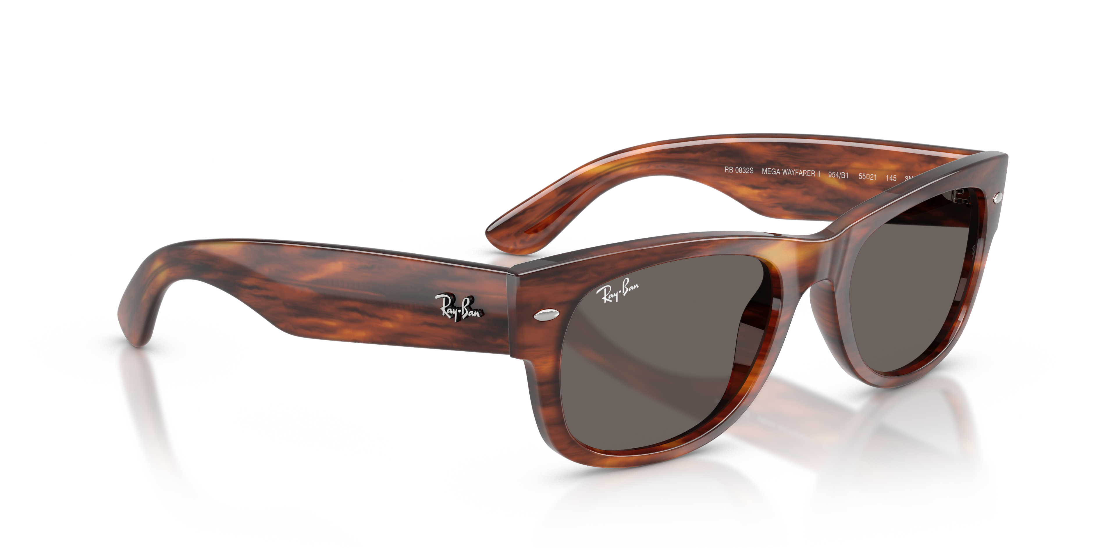 RAY-BAN RB0832S MEGA WAYFARER II 954/B1 52