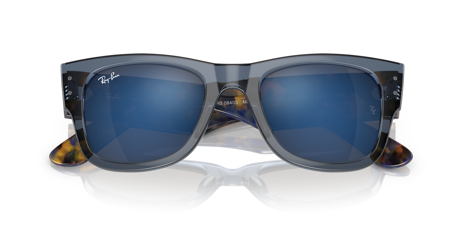 RAY-BAN RB0840S MEGA WAYFARER 6638O4 51