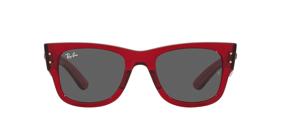 Óculos de sol ray-ban rb0840s mega wayfarer 6679b1 unissex tamanho 51mm - Vista de detalhe