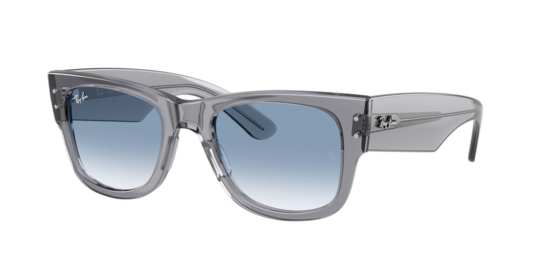 Sunglasses ray-ban rb0840s mega wayfarer 68463f gris square unisex size 51mm - Main view