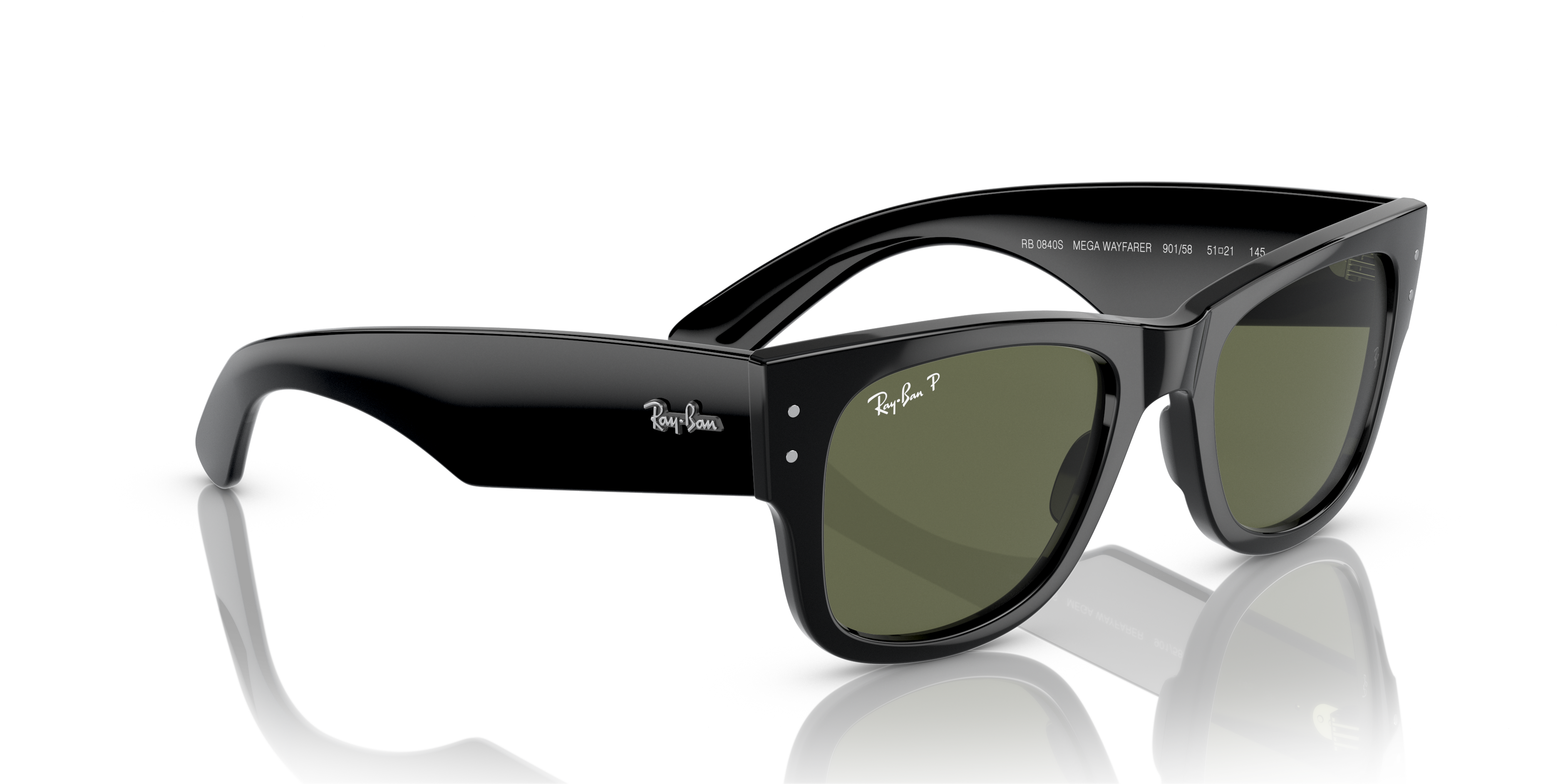 RAY-BAN RB0840S MEGA WAYFARER 901/58 51