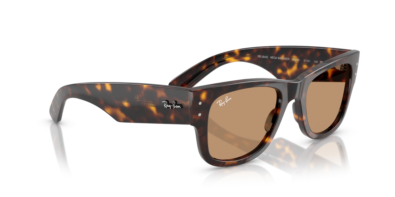 RAY-BAN RB0840S MEGA WAYFARER 902/53 51