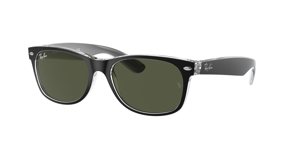 Occhiali da sole ray-ban rb2132 new wayfarer 6052 unisex taglia 55mm - Vista principale