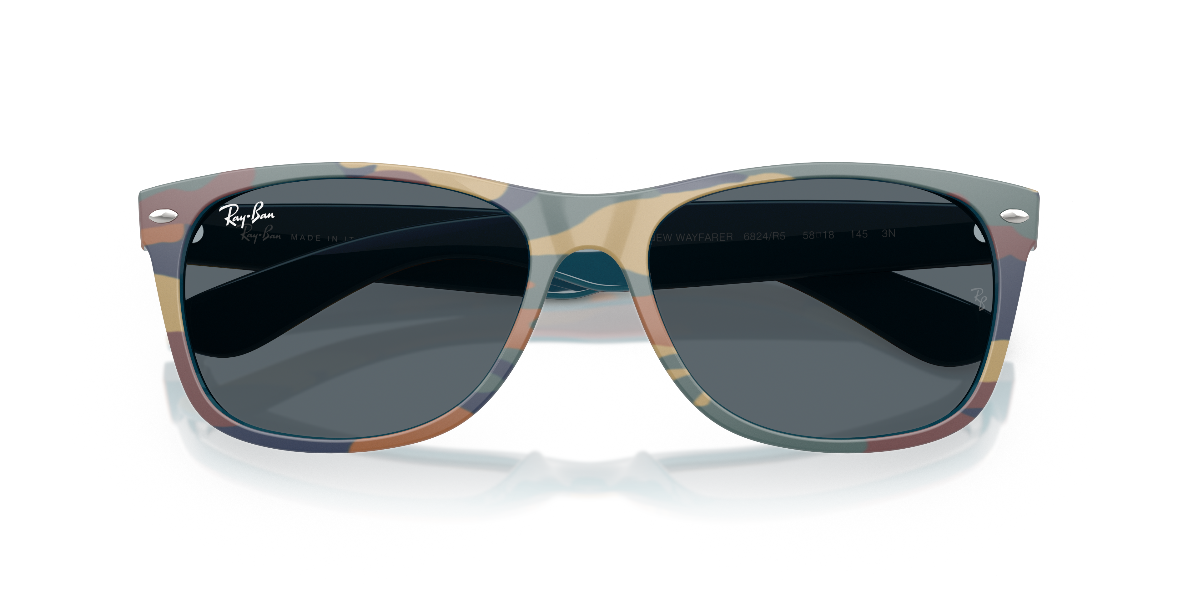 RAY-BAN RB2132 NEW WAYFARER 6824R5 55