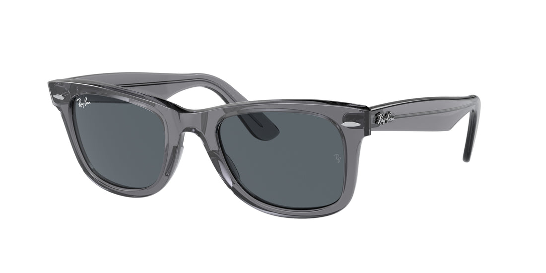 Occhiali da sole ray-ban rb2140 wayfarer 6773r5 grigio square unisex taglia 50mm - Vista principale