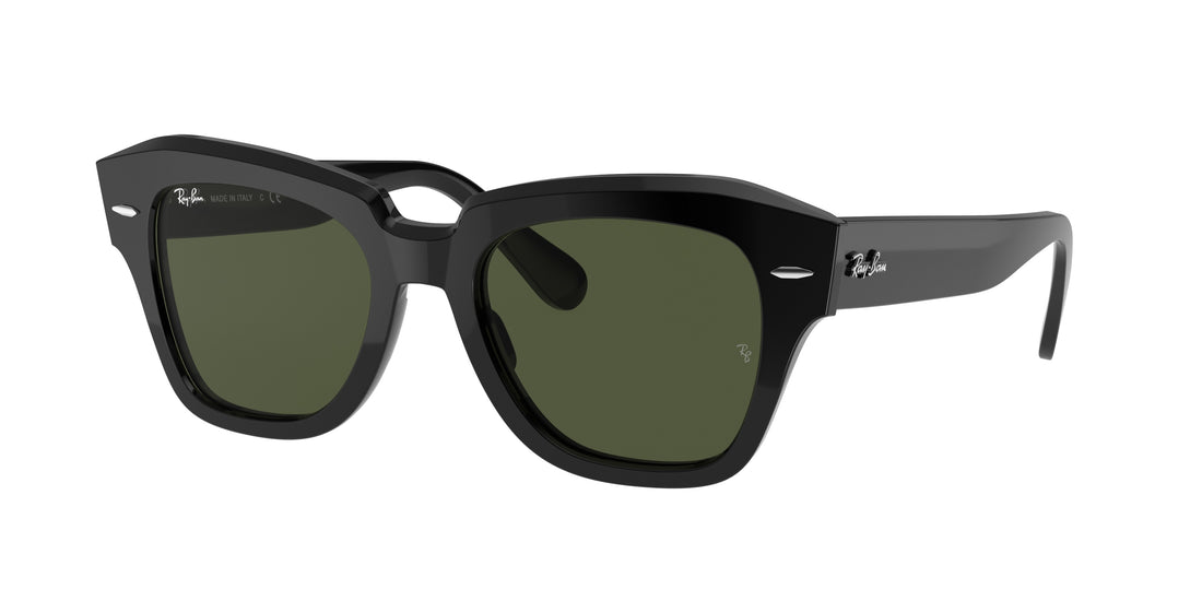 Sunglasses ray-ban rb2186 state street 901/31 unisex size 49mm - Main view