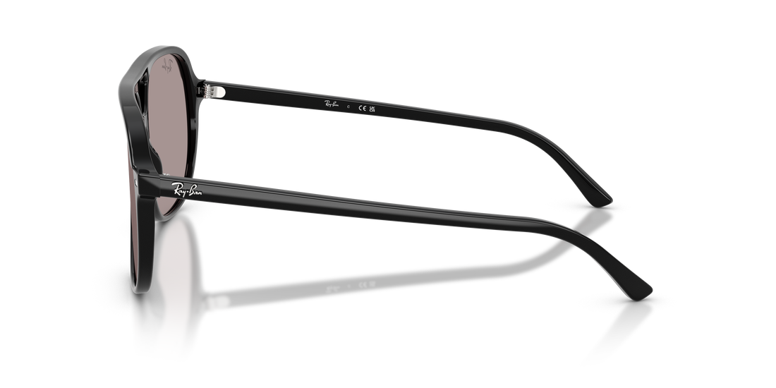 Óculos de sol ray-ban rb2198 bill 901/53 negro square unisex tamanho 60mm - Vista de detalhe