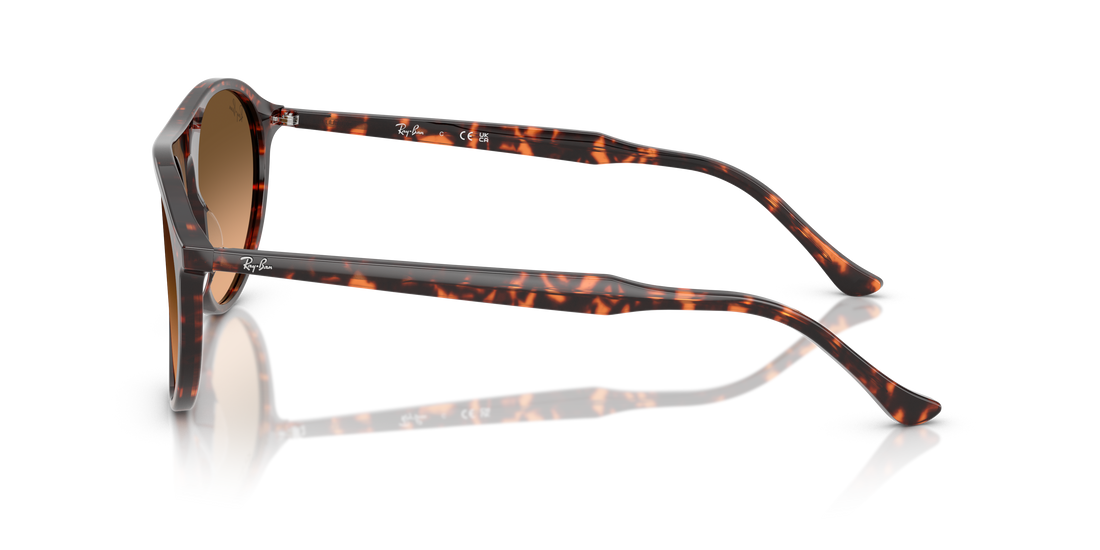 Óculos de sol ray-ban rb2215 14293b rojo square unisex tamanho 56mm - Vista de detalhe