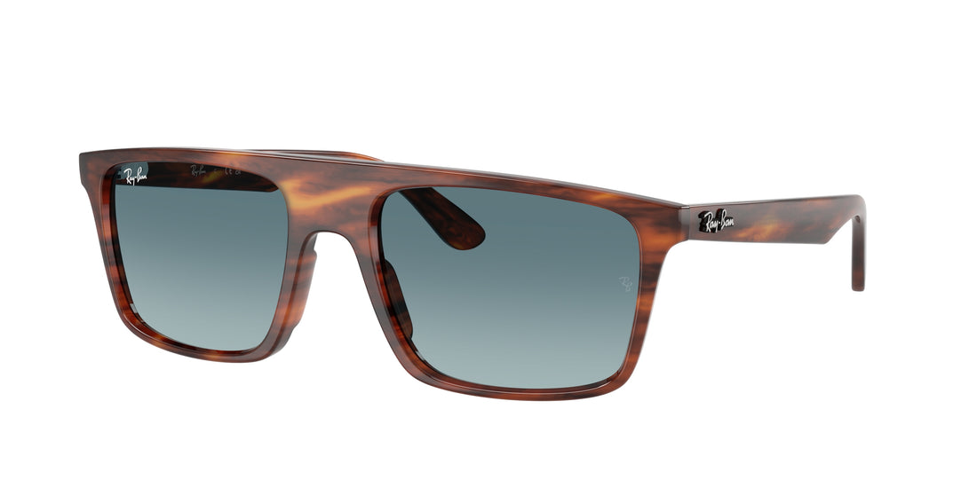 Sonnenbrillen ray-ban rb2222 954/3m marron square unisex größe 57mm - Hauptansicht