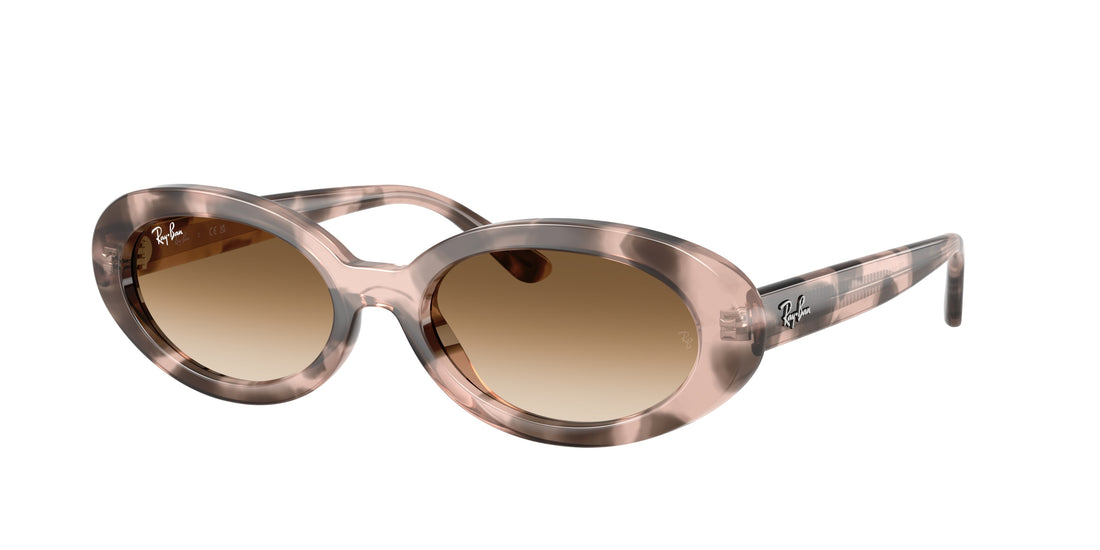 Sunglasses ray-ban rb2223 144951 rosa oval femenino size 54mm - Main view