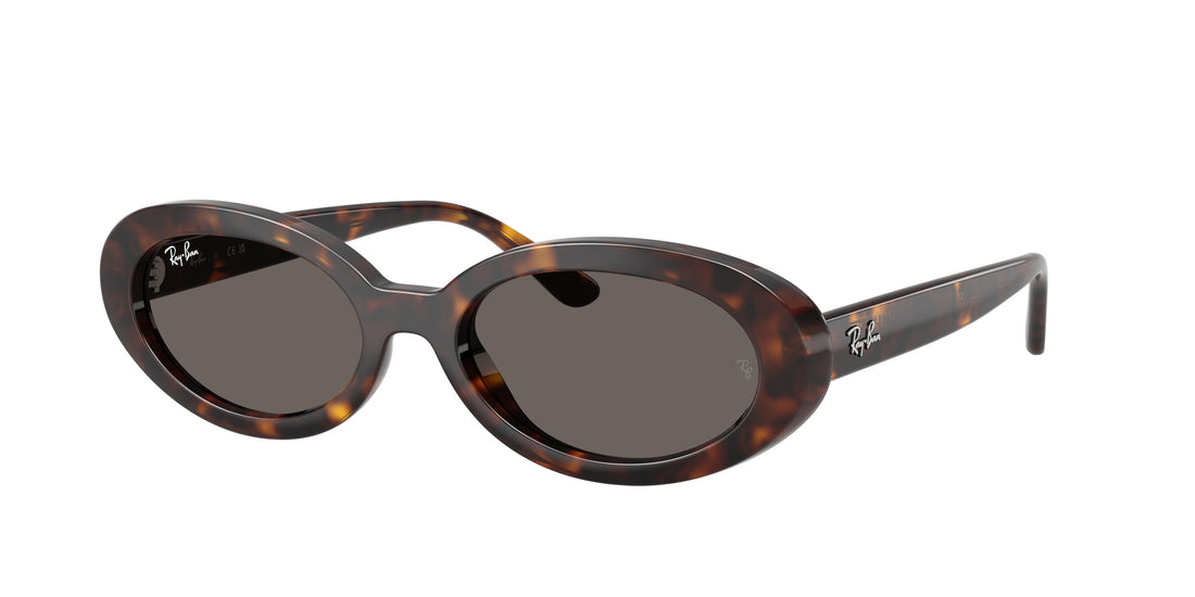 Sonnenbrillen ray-ban rb2223 902/b1 havana oval femenina größe 54mm - Hauptansicht