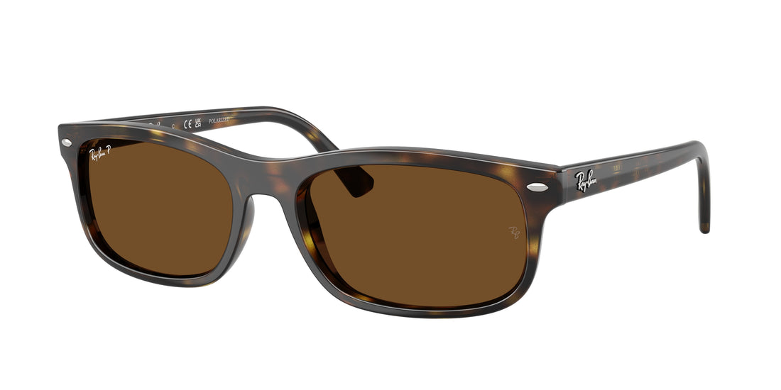 Óculos de sol ray-ban rb2224 710/57 havana rectangular unisex tamanho 60mm - Vista principal