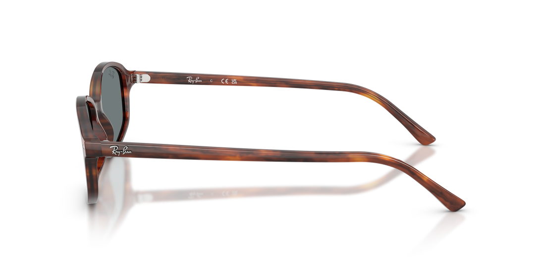 Óculos de sol ray-ban rb2232 954/62 marron irregular unisex tamanho 54mm - Vista de detalhe