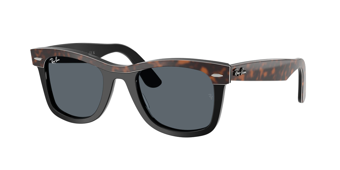 Óculos de sol ray-ban rb2240 wayfarer 1441r5 marron square unisex tamanho 50mm - Vista principal