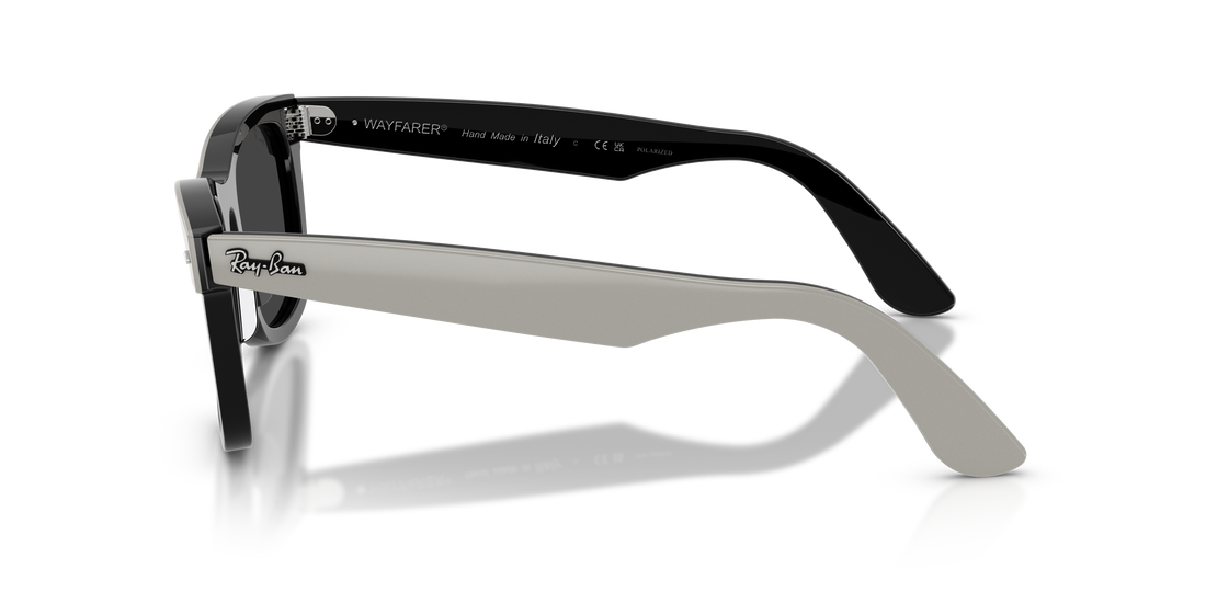 Óculos de sol ray-ban rb2240 wayfarer 144248 gris square unisex tamanho 50mm - Vista de detalhe