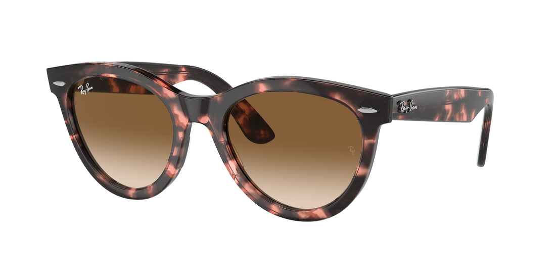 Óculos de sol ray-ban rb2241 wayfarer way 133451 rosa round unisex tamanho 54mm - Vista principal