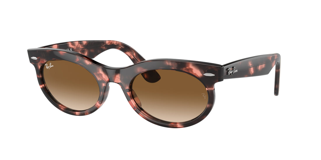 Lunettes de soleil ray-ban rb2242 wayfarer oval 133451 rosa oval unisex taille 53mm - Vue principale