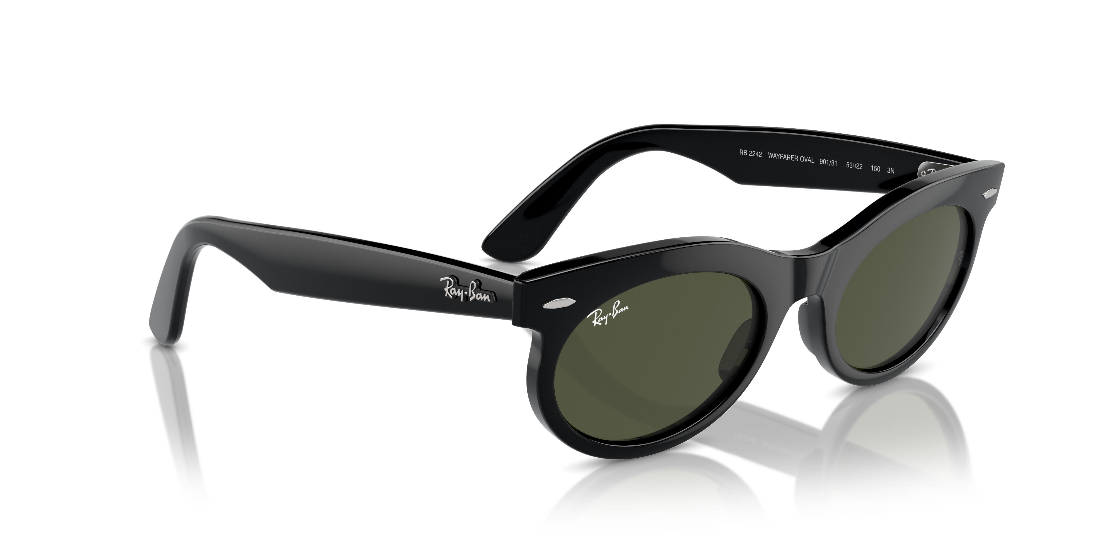 RAY-BAN RB2242 WAYFARER OVAL 901/31 53