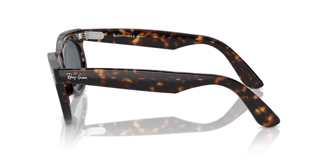 Óculos de sol ray-ban rb2242 wayfarer oval 902/r5 havana oval unisex tamanho 50mm - Vista de detalhe