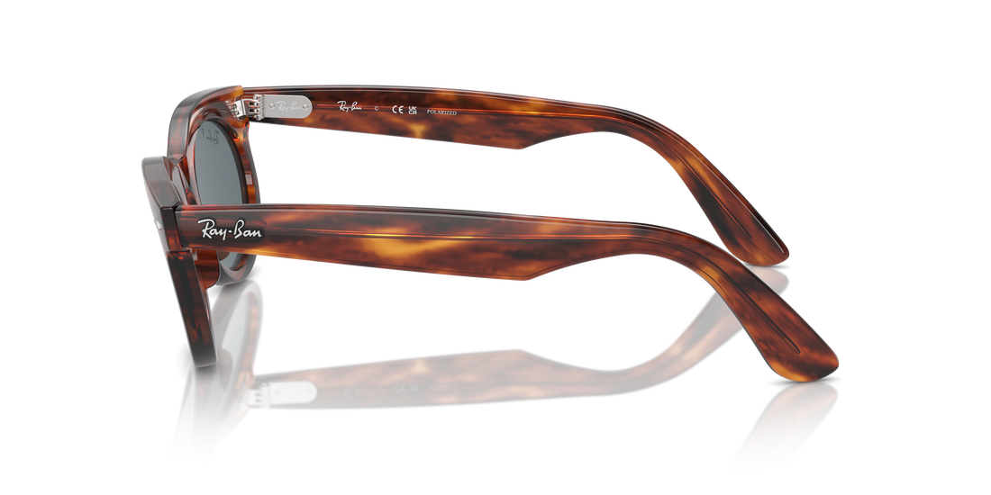 Óculos de sol ray-ban rb2242 wayfarer oval 954/3r unisex tamanho 50mm - Vista de detalhe