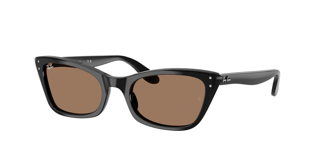 Óculos de sol ray-ban rb2299 lady burbank 901/73 negro cat eye femenino tamanho 52mm - Vista principal