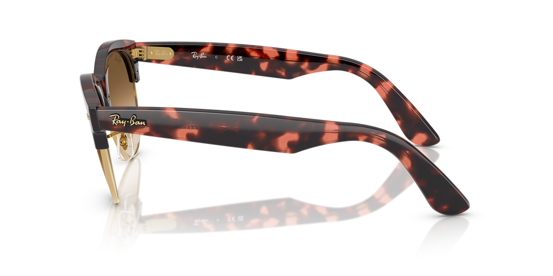 Óculos de sol ray-ban rb2341 clubmaster way 143251 havana square unisex tamanho 51mm - Vista de detalhe
