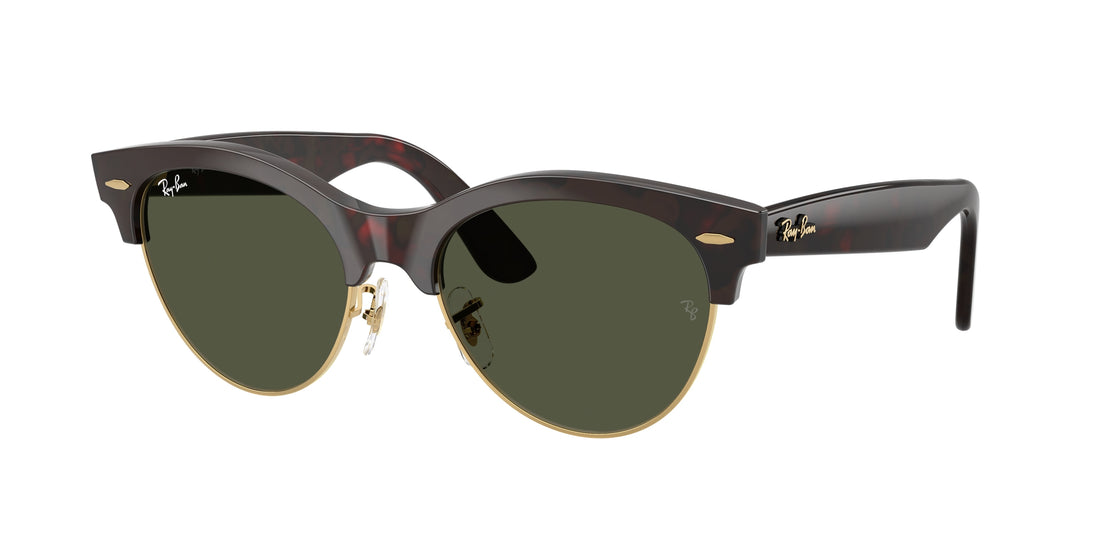 Óculos de sol ray-ban rb2341 clubmaster way 990/31 havana square unisex tamanho 54mm - Vista principal