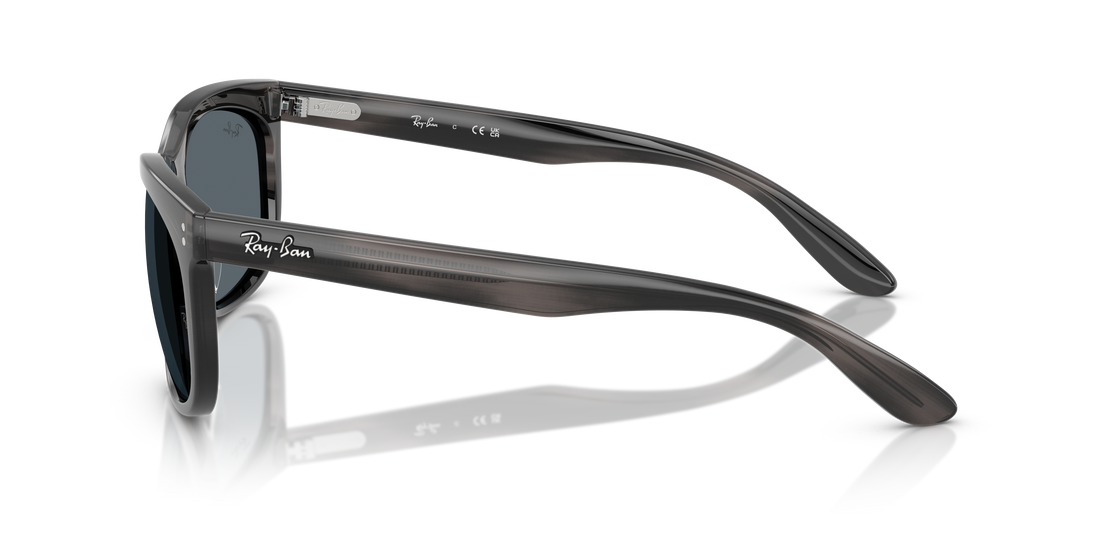 Óculos de sol ray-ban rb2389 balorette 1404r5 gris pillow unisex tamanho 60mm - Vista de detalhe
