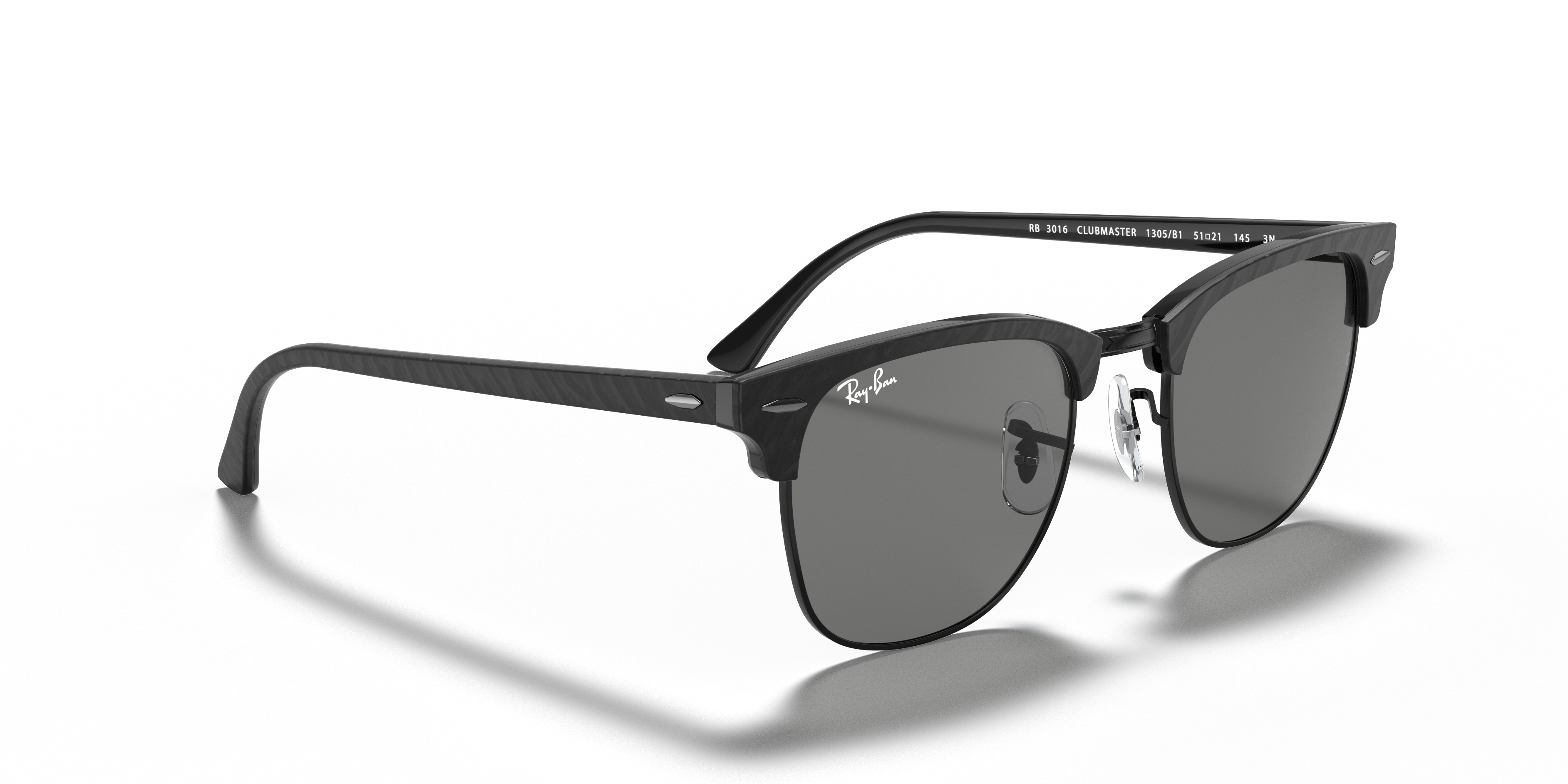 RAY-BAN RB3016 CLUBMASTER 1305B1 49