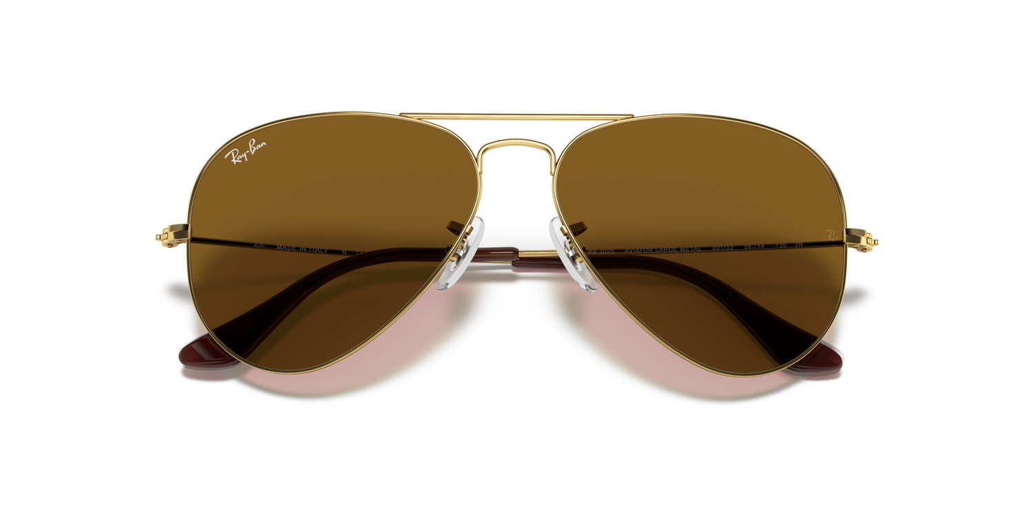 RAY-BAN RB3025 AVIATOR LARGE METAL 001/33 55