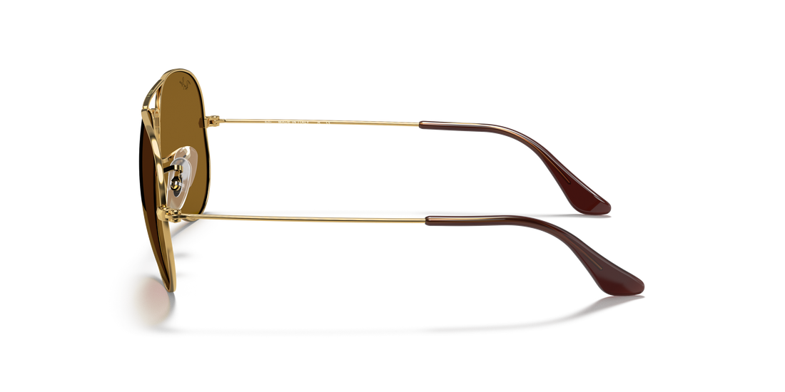 Lunettes de soleil ray-ban rb3025 aviator large metal 001/33 . taille 58mm - Vue détaillée
