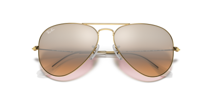 Ray-ban rb3025 aviatore grande metallo 001/3e 62