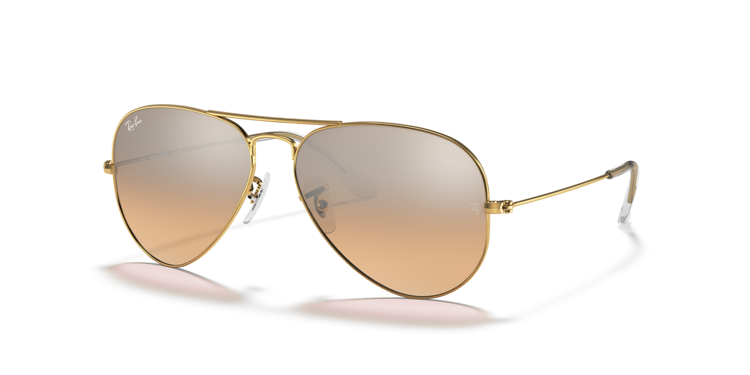 Ray-ban rb3025 aviatore grande metallo 001/3e 62