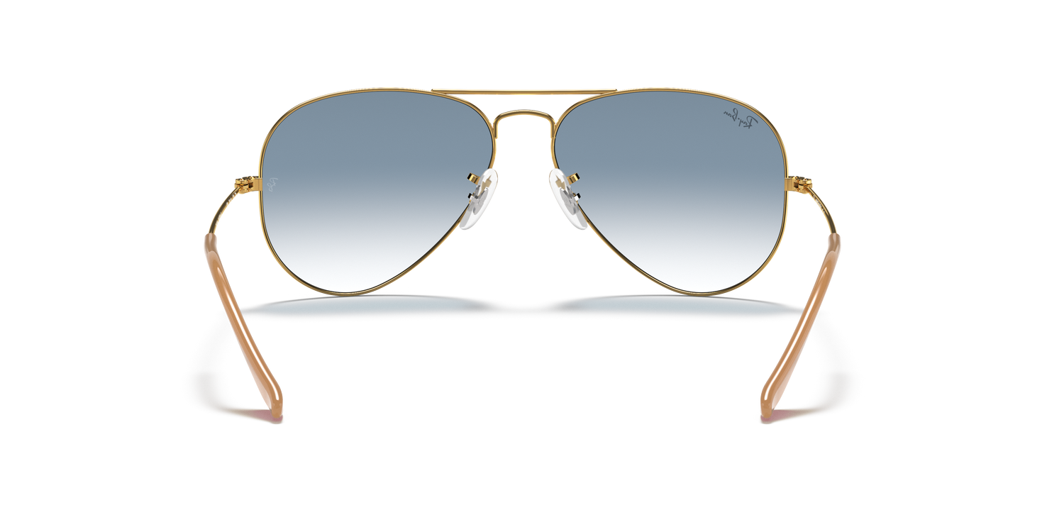 Ray-ban rb3025 aviatore grande metallo 001/3f 62