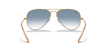 Ray-ban rb3025 aviatore grande metallo 001/3f 62