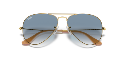 RAY-BAN RB3025 AVIATOR LARGE METAL 001/3F 55
