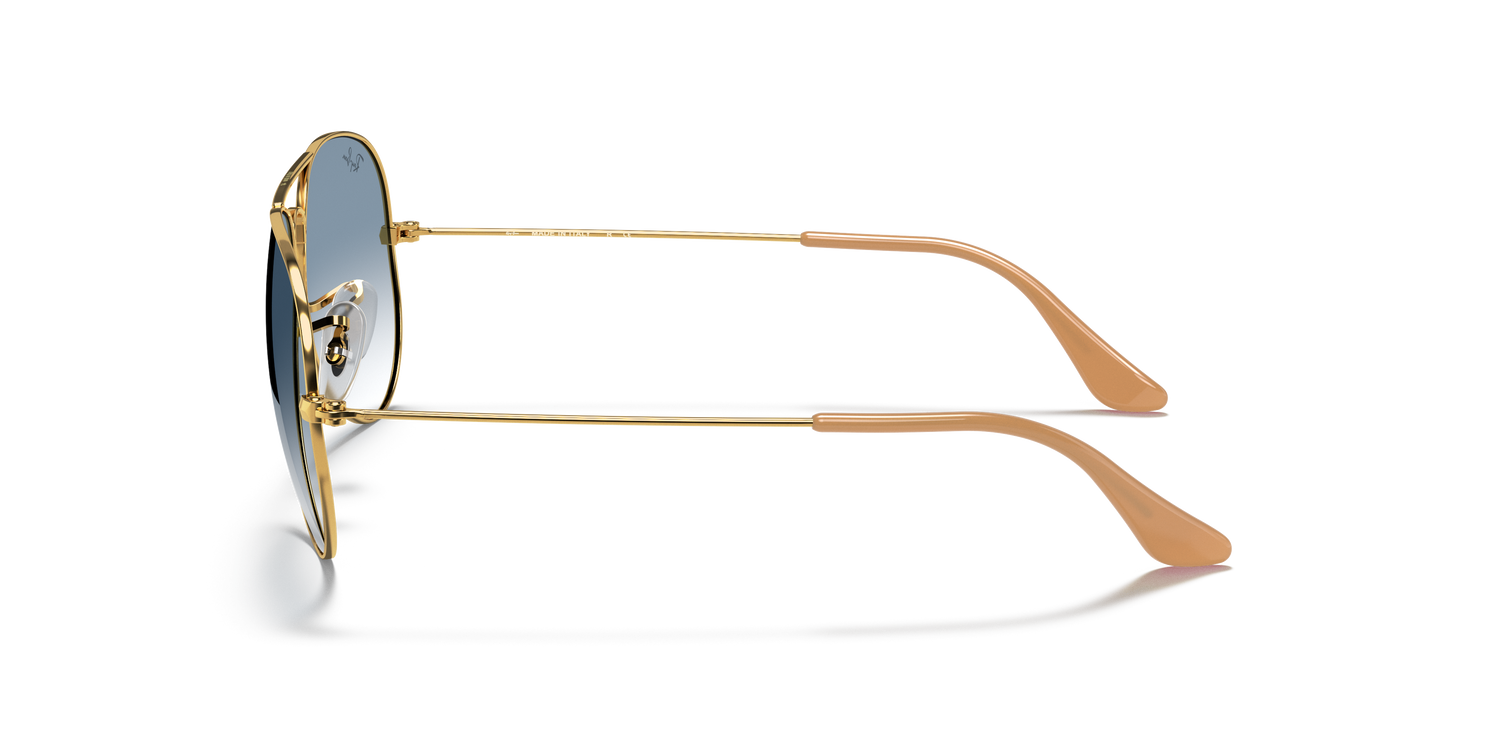 Ray-ban rb3025 aviatore grande metallo 001/3f 62