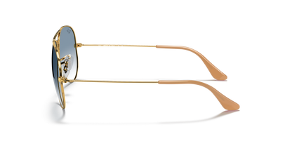 Ray-ban rb3025 aviatore grande metallo 001/3f 62