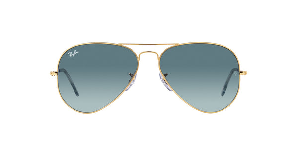 Ray-ban rb3025 aviatore grande metallo 001/3m 62