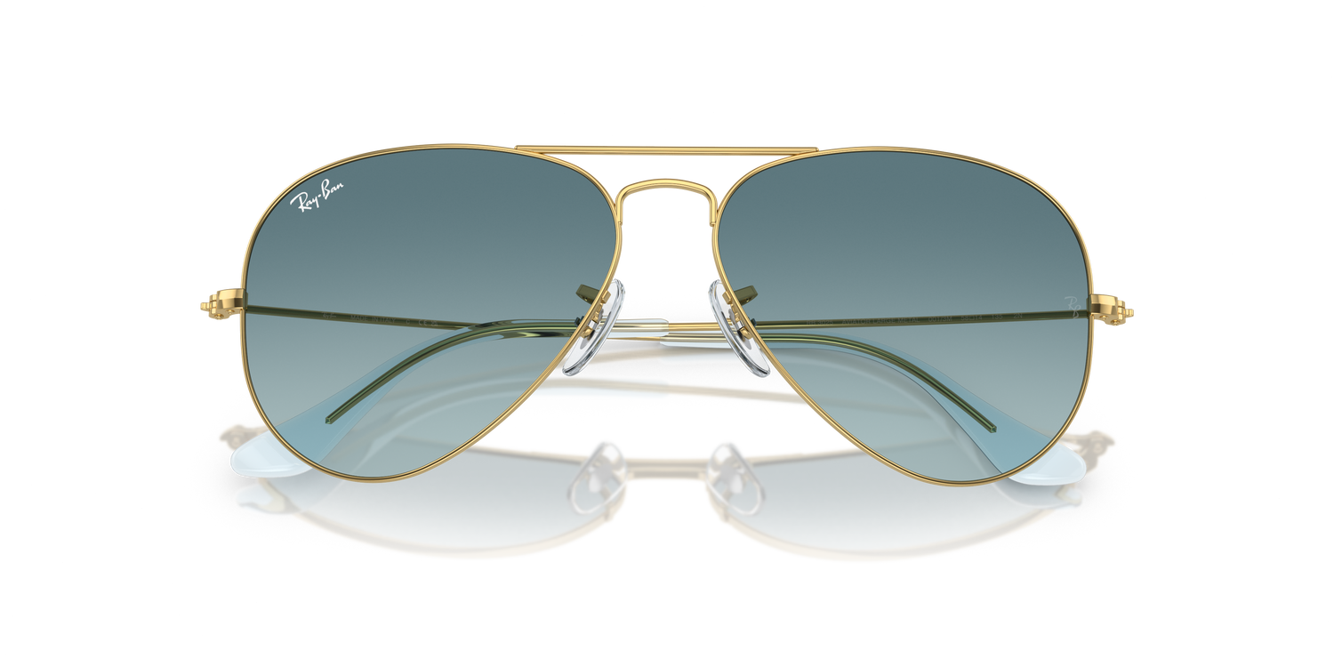 Ray-ban rb3025 aviatore grande metallo 001/3m 55