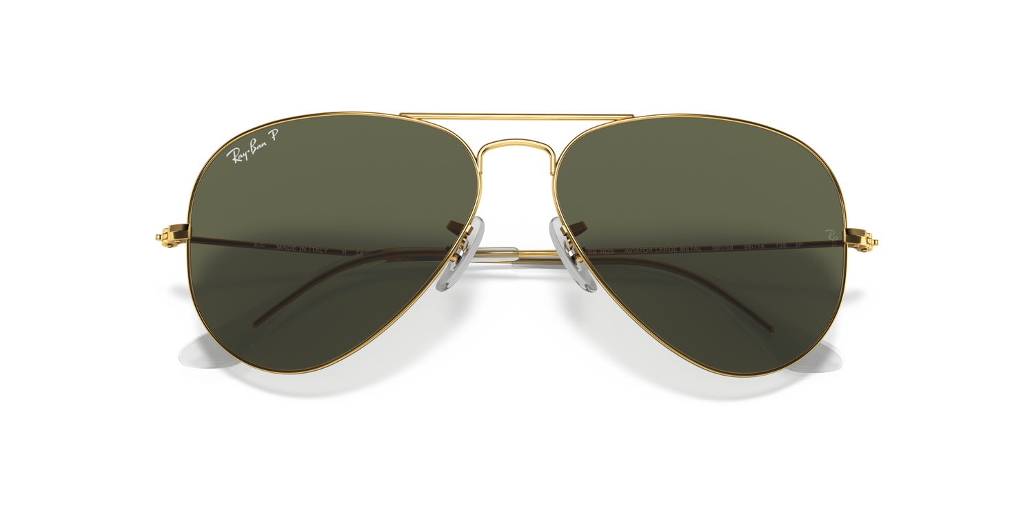 Ray-ban rb3025 aviatore grande metallo 001/58 58