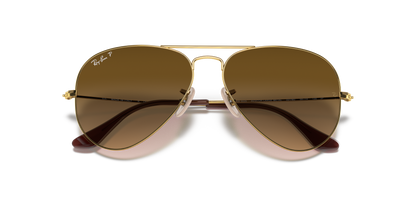 Ray-ban rb3025 aviatore grande metallo 001/m2 58