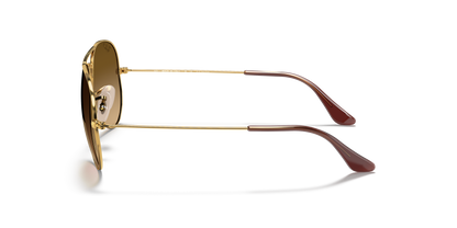 Ray-ban rb3025 aviatore grande metallo 001/m2 58