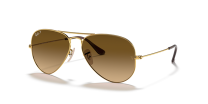 Ray-ban rb3025 aviatore grande metallo 001/m2 58