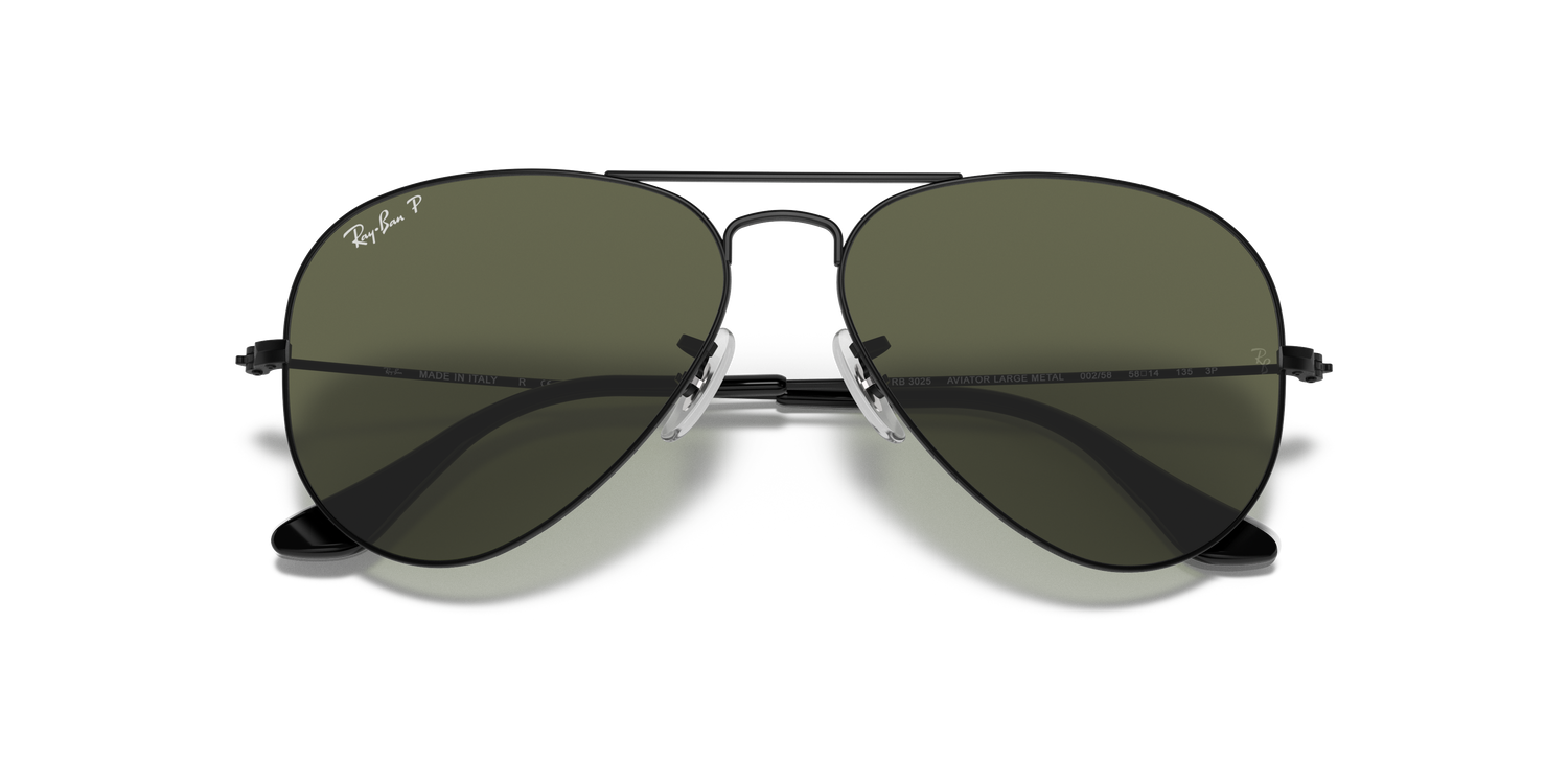 Ray-ban rb3025 aviatore grande metallo 002/58 62