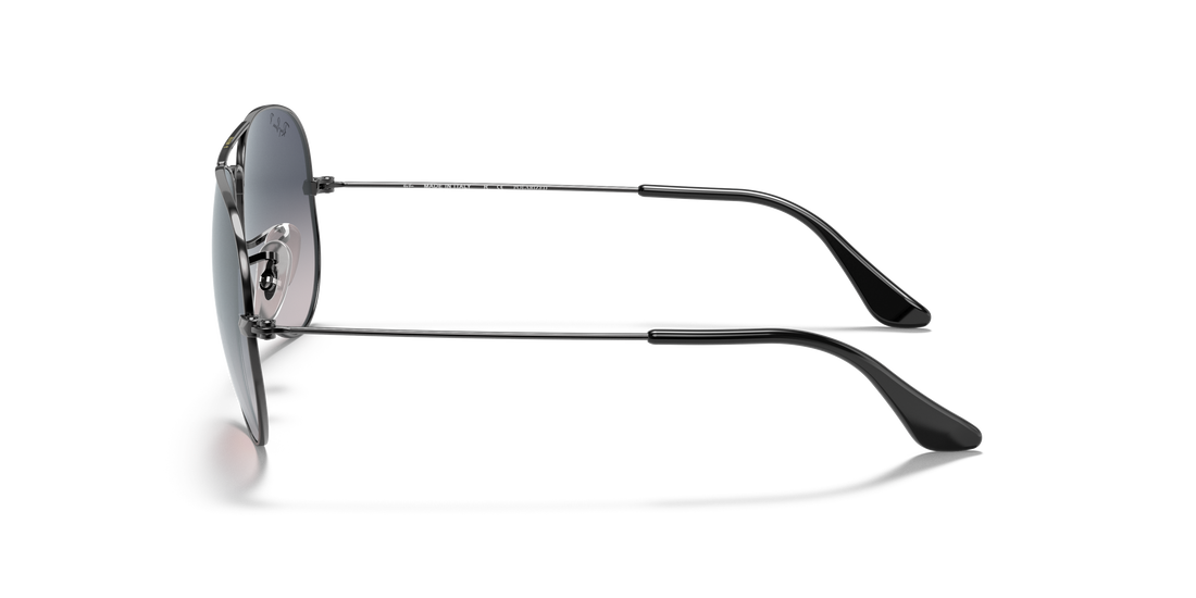 Lunettes de soleil ray-ban rb3025 aviator large metal 004/78 . taille 55mm - Vue détaillée