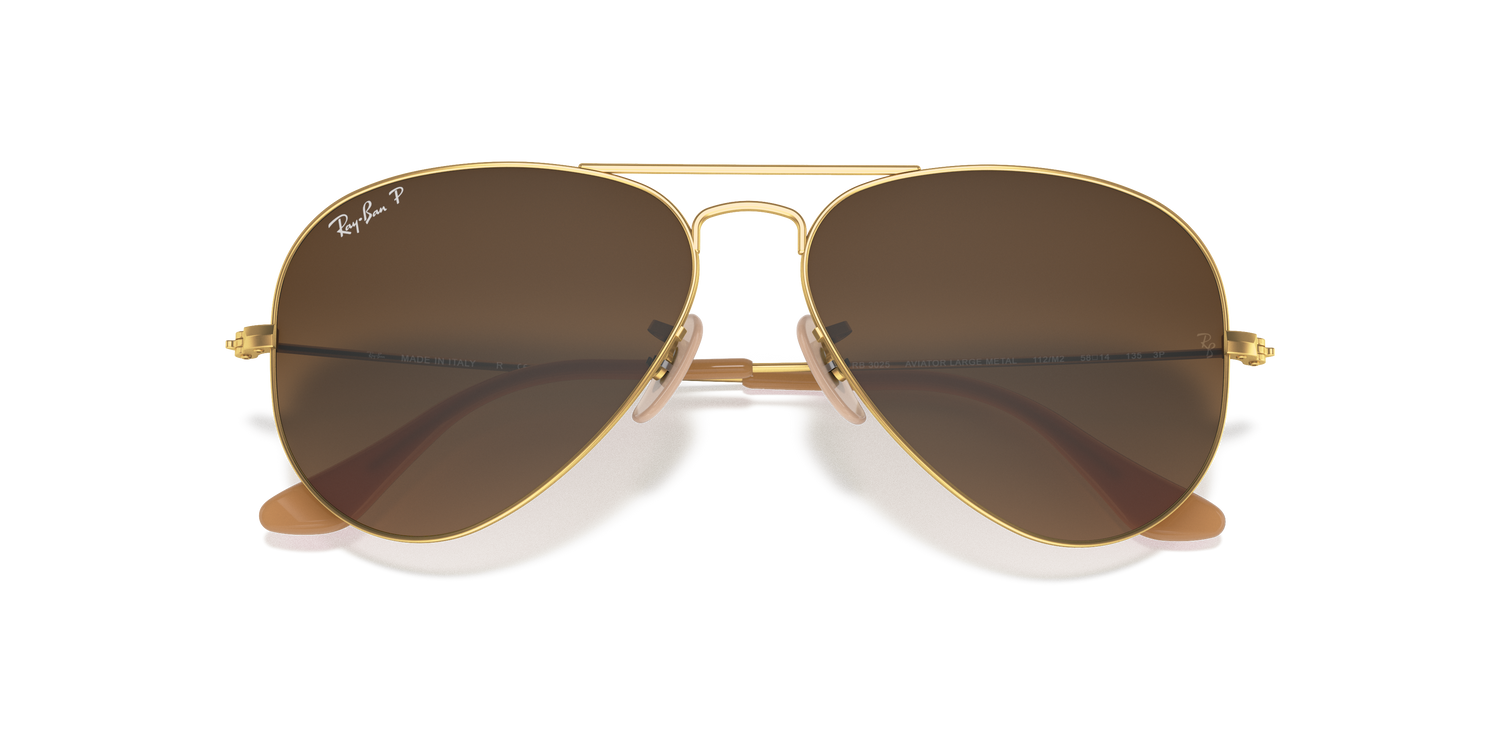 RAY-BAN RB3025 AVIATOR LARGE METAL 112/M2 55