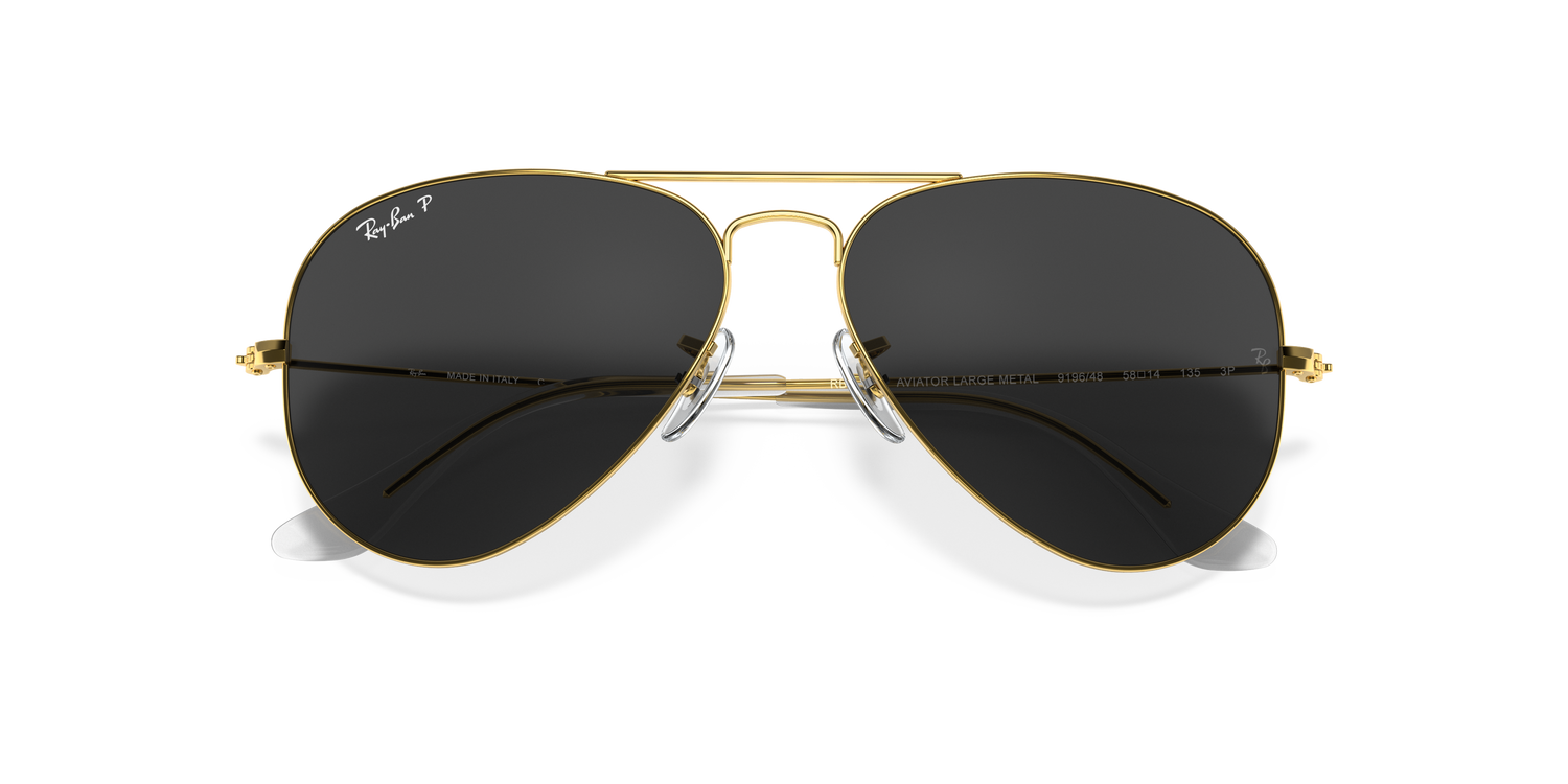 Ray-Ban RB3025 Aviator grande metallo 919648 58
