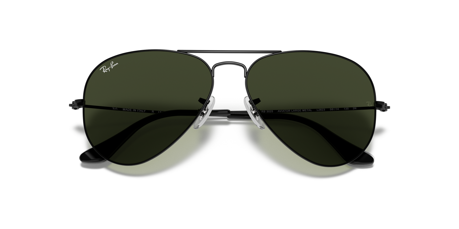 Ray-ban rb3025 aviatore grande metallo L2823 58